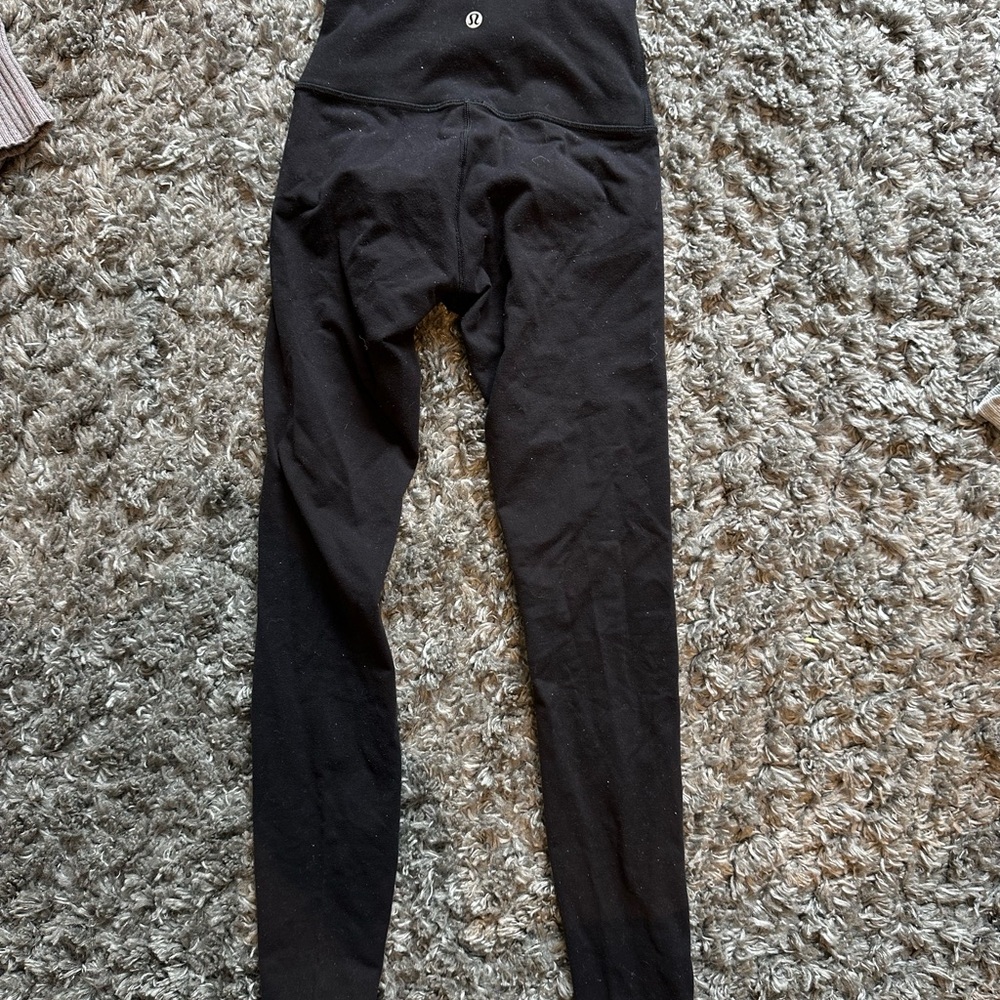 Lululemon thick Black Leggings